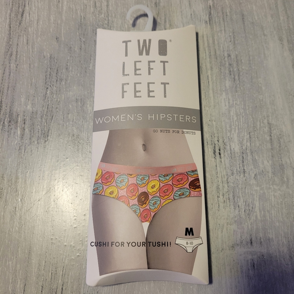 2/$10 Go Nuts For Donuts Women's Hipsters Cotton Panties